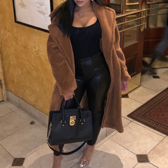 Forever 21 Brown teddy coat